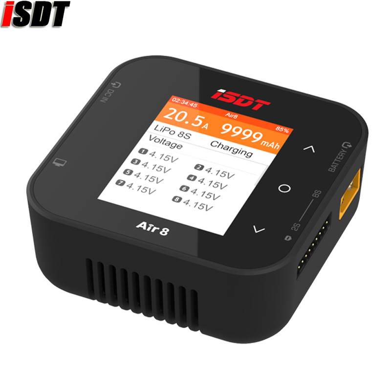 ISDT hava 8 akıllı şarj cihazı - Isdt Air8 8S Lipo Charger incelemesi ve fiyatı