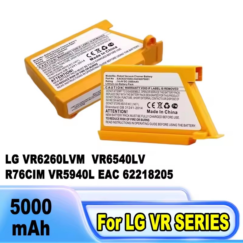 LG VR6260LVM VR6540LV VR5940L  - 4S Lipo Battery 14.8V 6000Mah incelemesi ve fiyatı