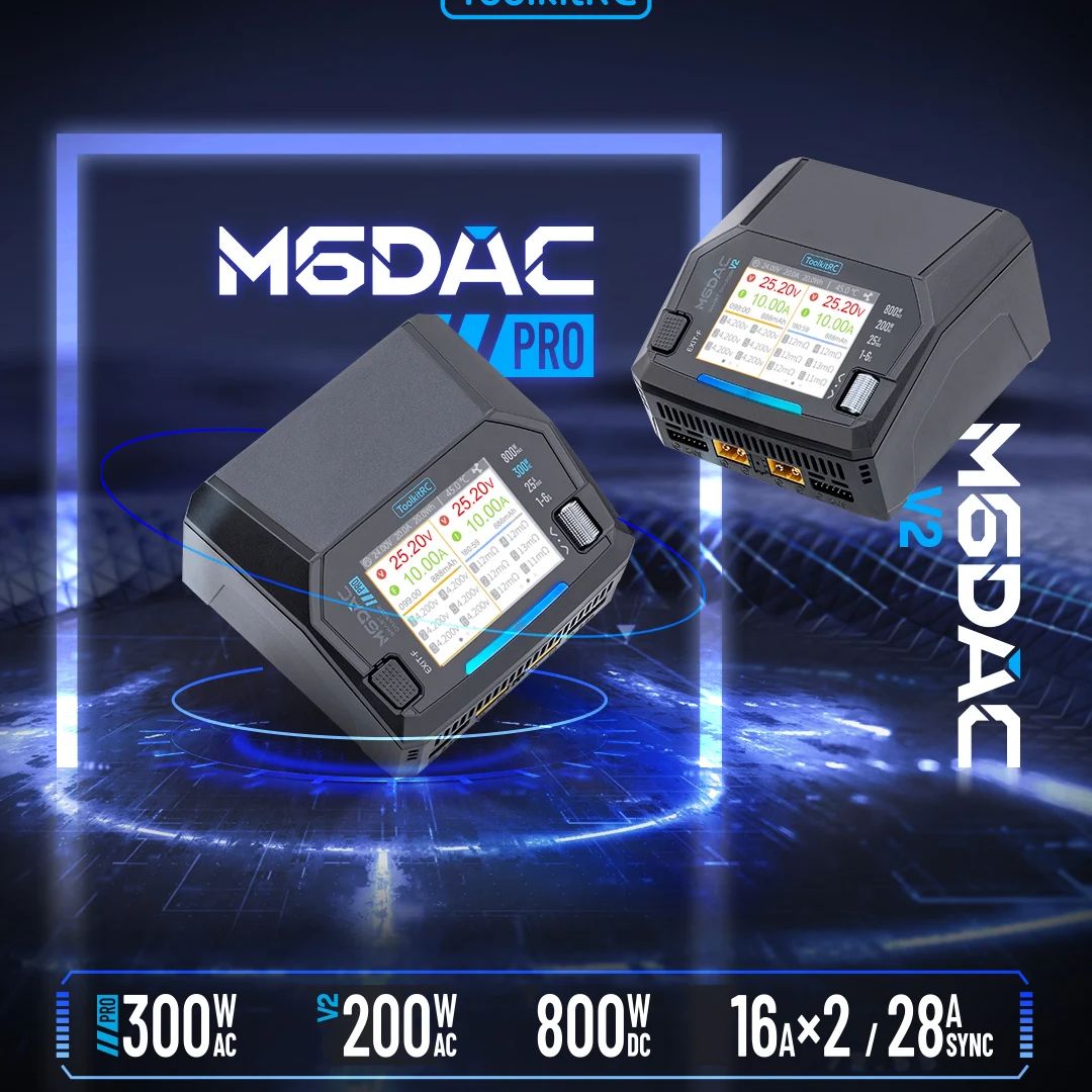 ToolkitRC M6DAC PRO M6DAC V2 Ç - Toolkitrc M6Dac Smart Charger incelemesi ve fiyatı