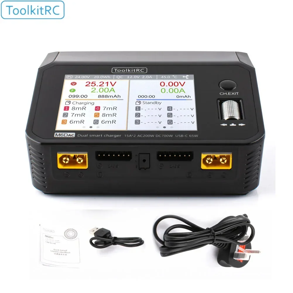 ToolkitRC M6DAC Çift Kanallı 7 - Toolkitrc M6Dac Smart Charger incelemesi ve fiyatı