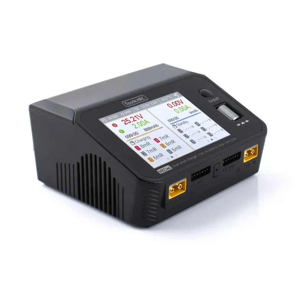 ToolkitRC M6DAC Çift Kanallı 7 - Toolkitrc M6Dac Smart Charger incelemesi ve fiyatı