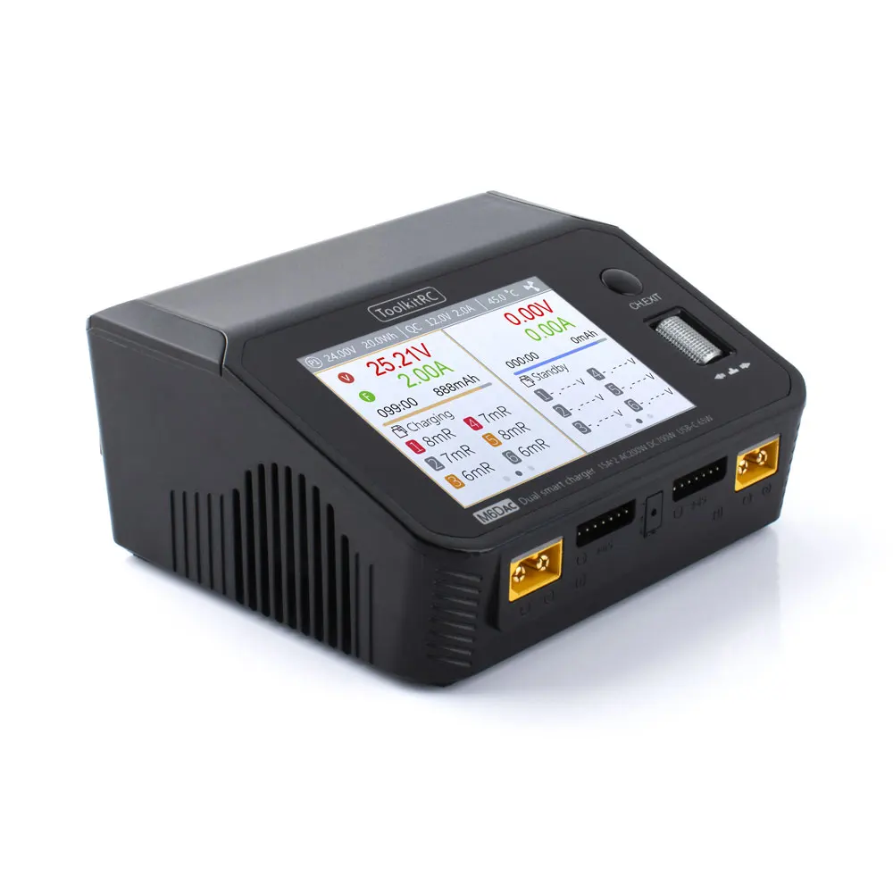 ToolkitRC M6DAC AC 200W DC 700 - Toolkitrc M6Dac Smart Charger incelemesi ve fiyatı